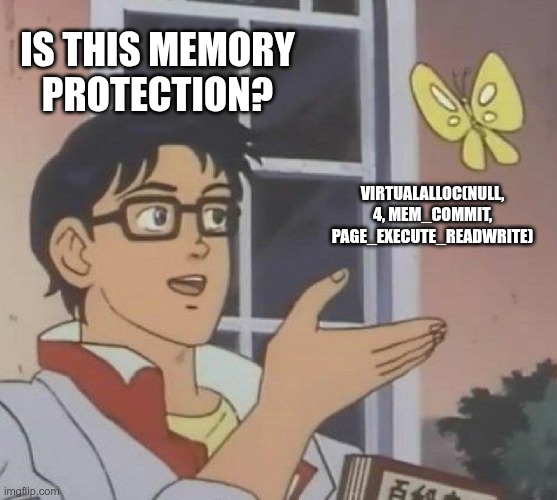 C&rsquo;est ca, la protection memoire ?