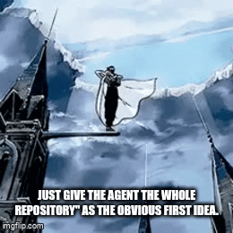 Give the repository to the agent